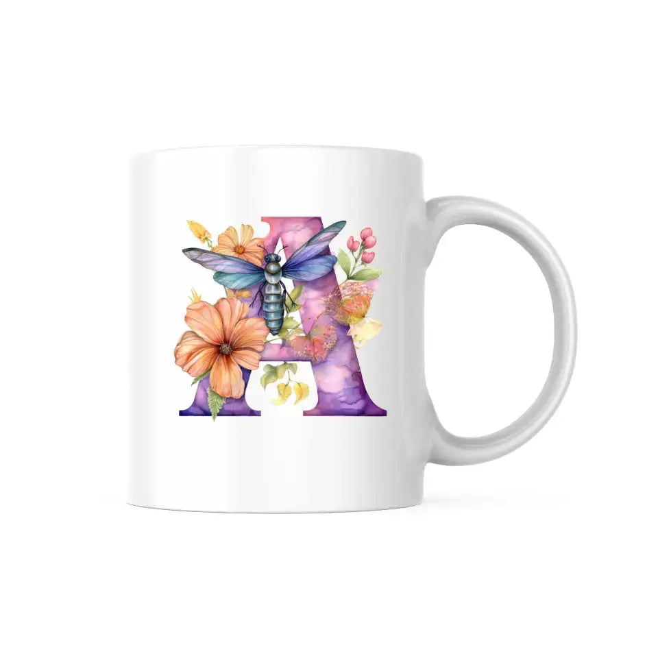 Mug Lettre Libellule