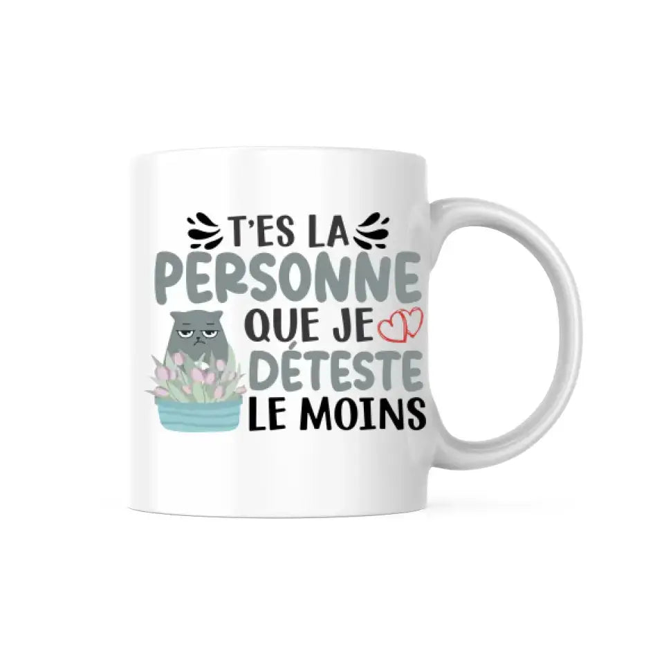 Mug déteste le moins