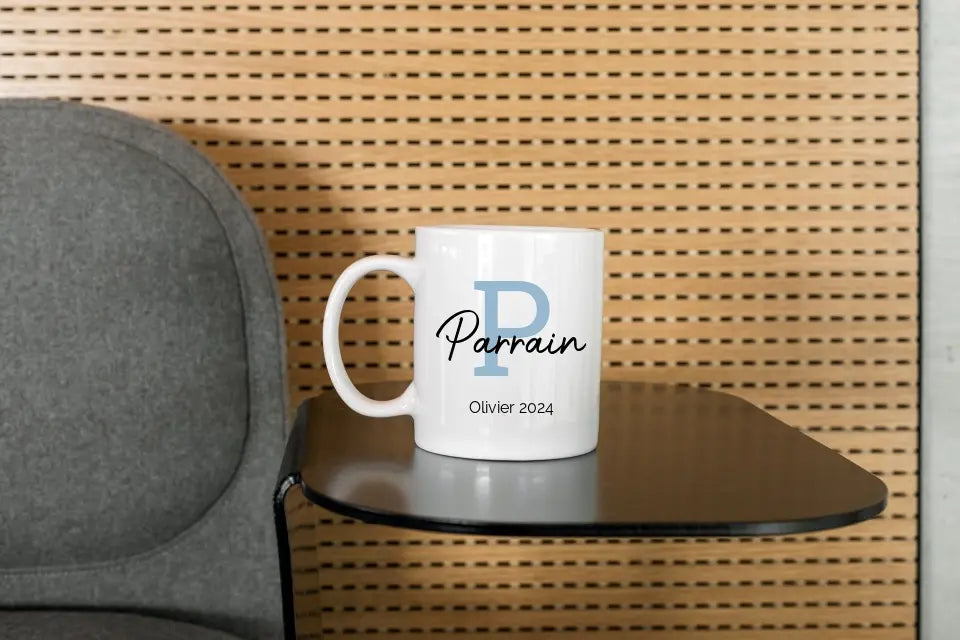 Mug Personnalisable - Lettre parrain