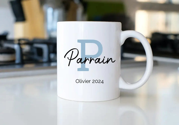 Mug Personnalisable - Lettre parrain