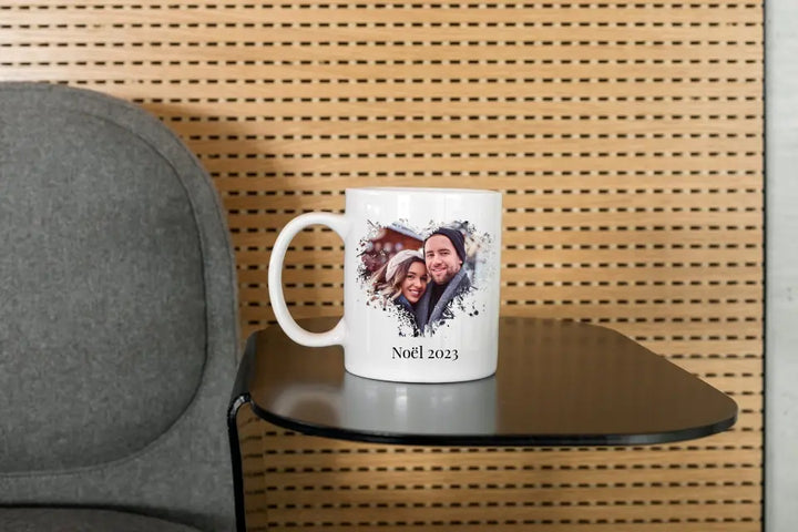 Mug Personnalisable - Photo Coeur avec ou sans texte