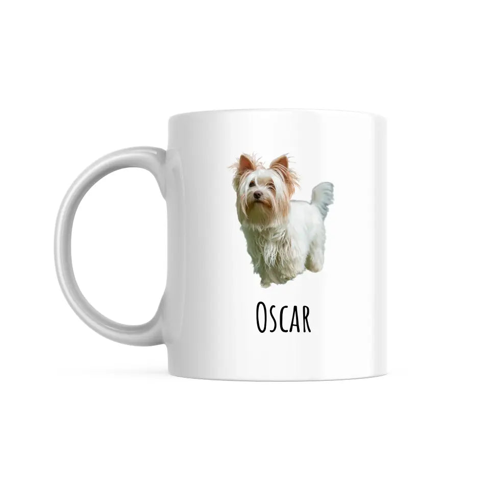 Mug Personnalisable - Votre animal de compagnie automatiquement découpée