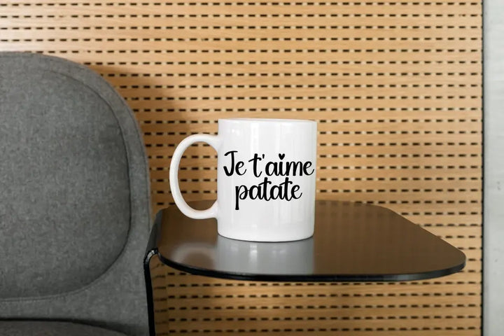 Mug Personnalisable - Je t'aime patate