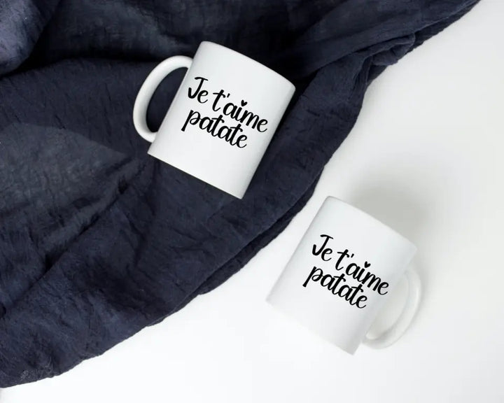 Mug Personnalisable - Je t'aime patate