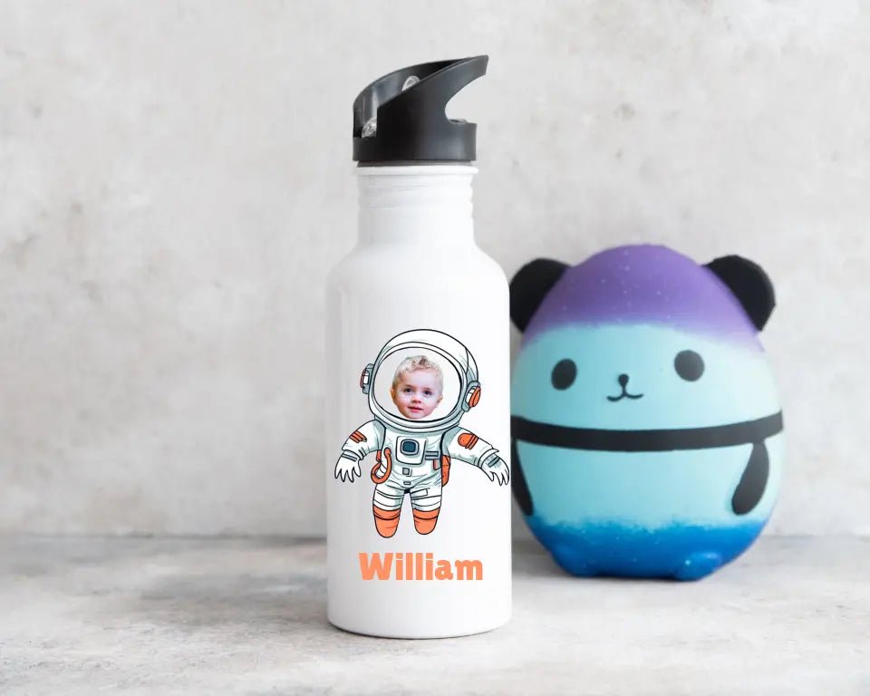 Gourde Enfant - Astronaut Visage Personnalisable - Woolly Panda