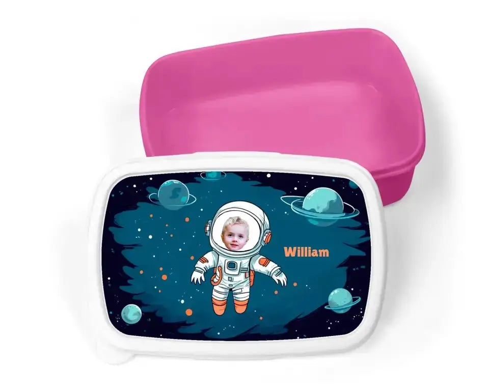 Lunch box - Astronaut Visage Enfant Personnalisable - Woolly Panda