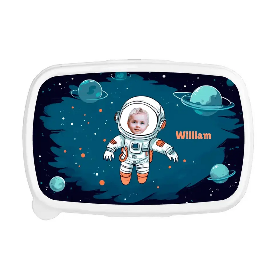 Lunch box - Astronaut Visage Enfant Personnalisable - Woolly Panda