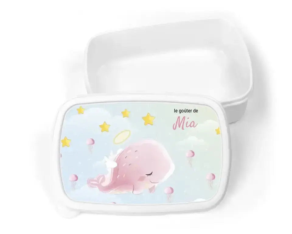 Lunch box - Baleine rose - Woolly Panda