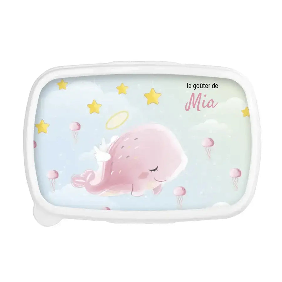 Lunch box - Baleine rose - Woolly Panda