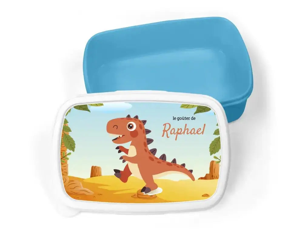 Lunch box - Dino Orange - Woolly Panda