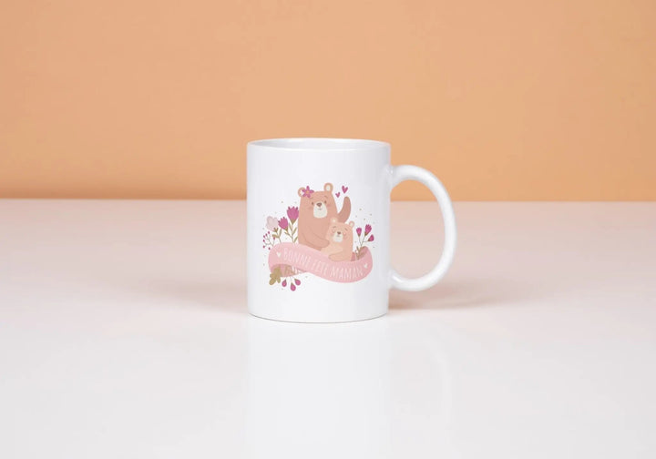 Mug Bonne Fête Maman Ours - woollypanda