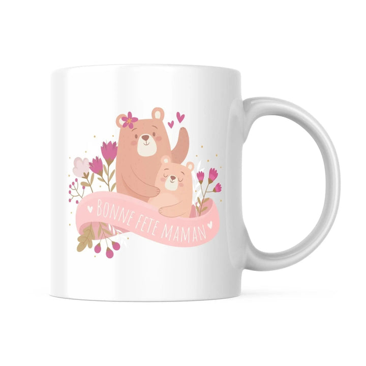 Mug Bonne Fête Maman Ours - woollypanda