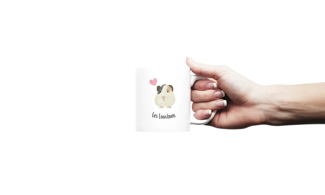 Mug Cochon d'Inde personalisable - woollypanda