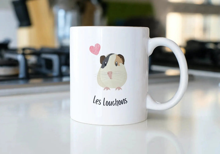 Mug Cochon d'Inde personalisable - woollypanda