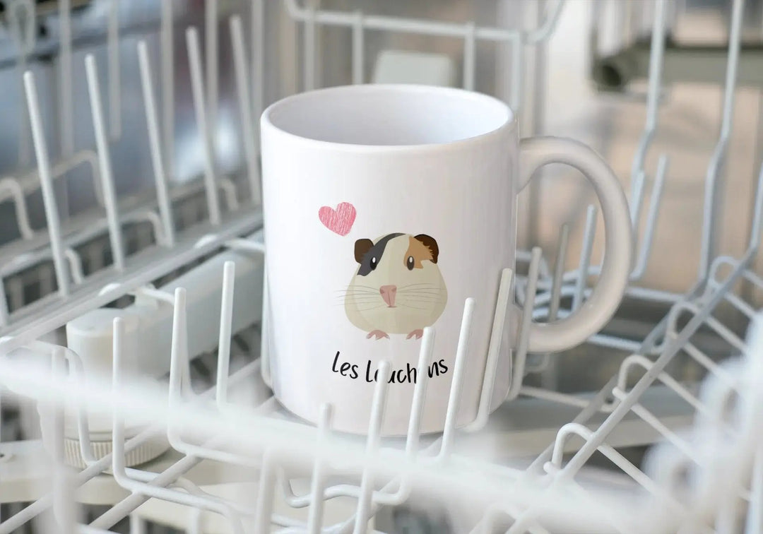 Mug Cochon d'Inde personalisable - woollypanda