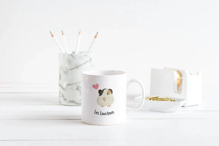 Mug Cochon d'Inde personalisable - woollypanda