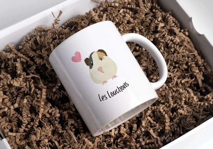 Mug Cochon d'Inde personalisable - woollypanda