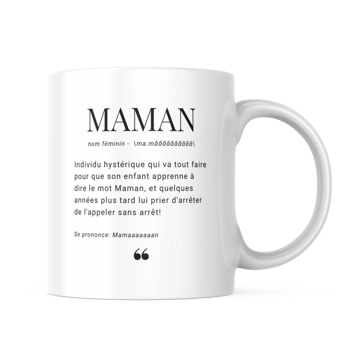 Mug Définition Maman Humoristique - woollypanda