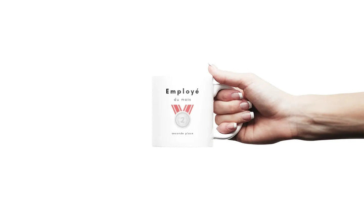 Mug Employé du mois seconde place - woollypanda