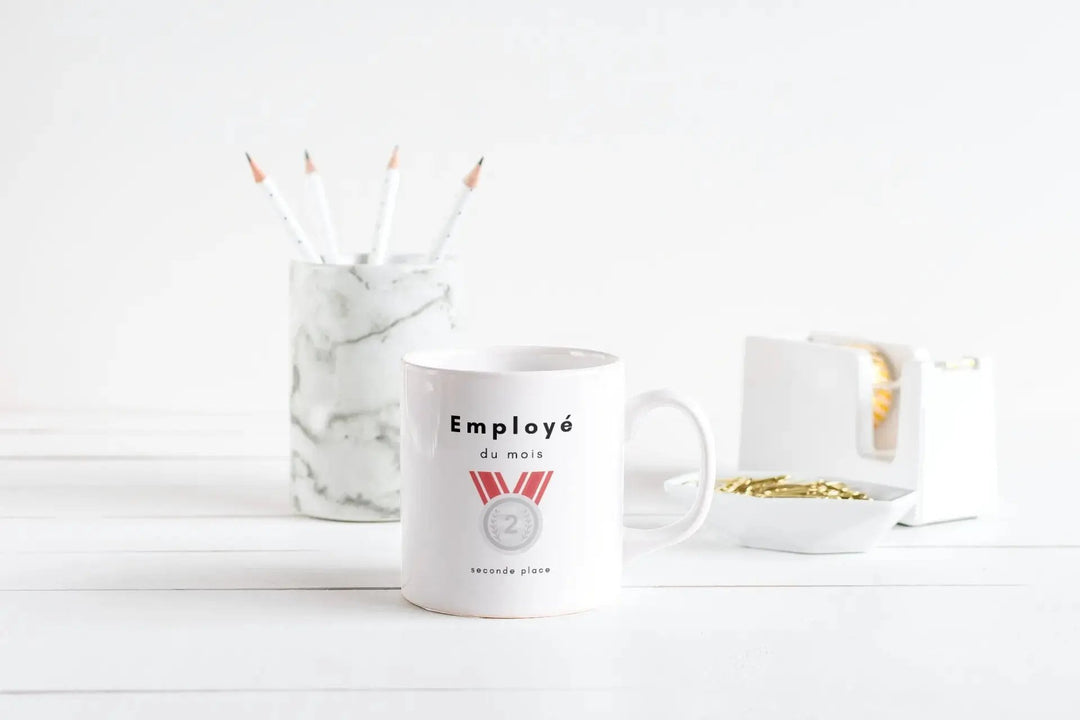 Mug Employé du mois seconde place - woollypanda