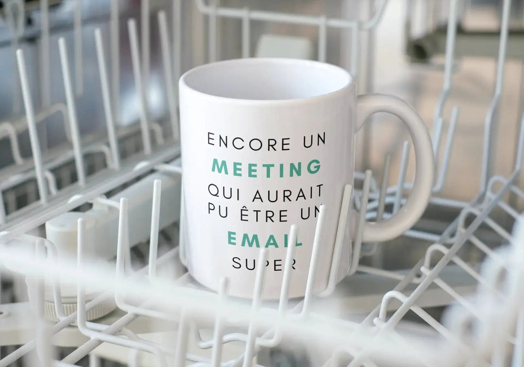 Mug Encore un meeting qui aurait pu être un email - woollypanda