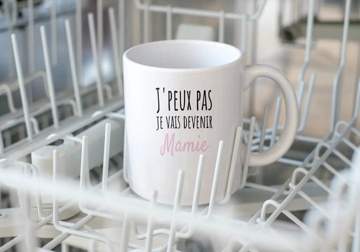 Mug J'peux pas je vais devenir mamie - woollypanda