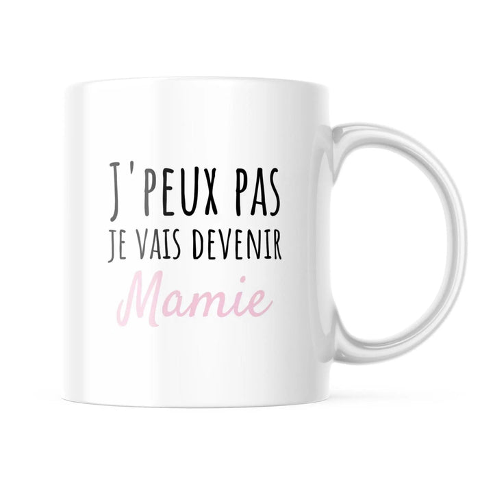 Mug J'peux pas je vais devenir mamie - woollypanda