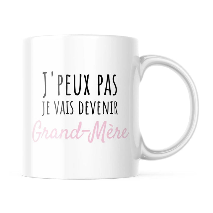 Mug J'peux pas je vais devenir mamie - woollypanda