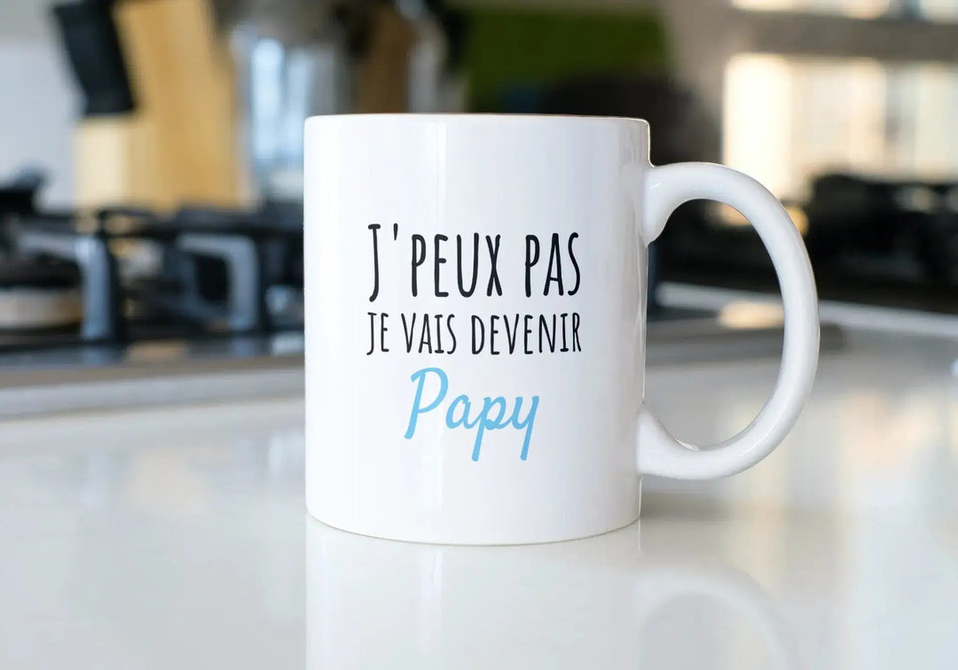 Mug J'peux pas je vais devenir papy - woollypanda