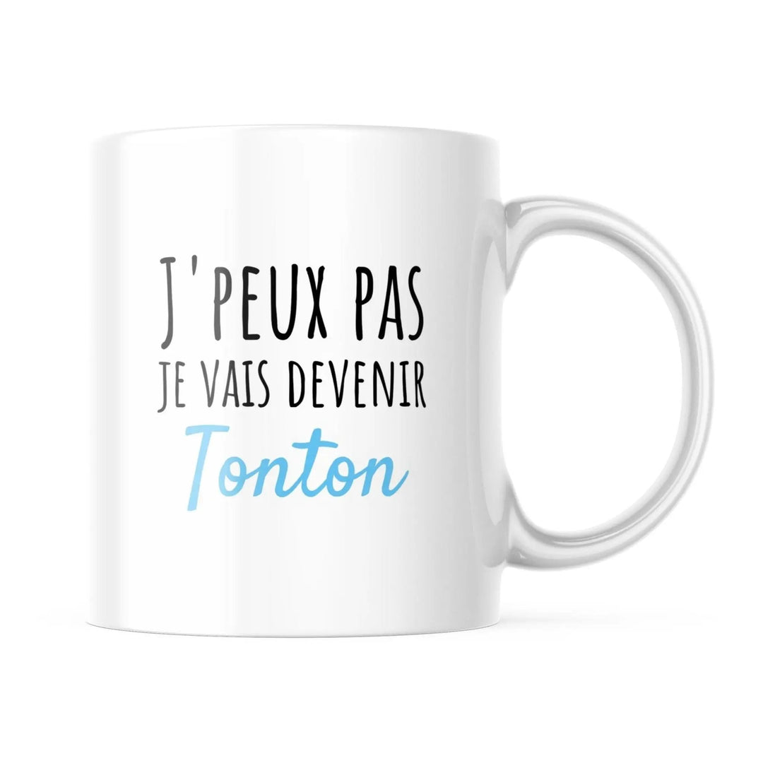 Mug J'peux pas je vais devenir tonton - woollypanda