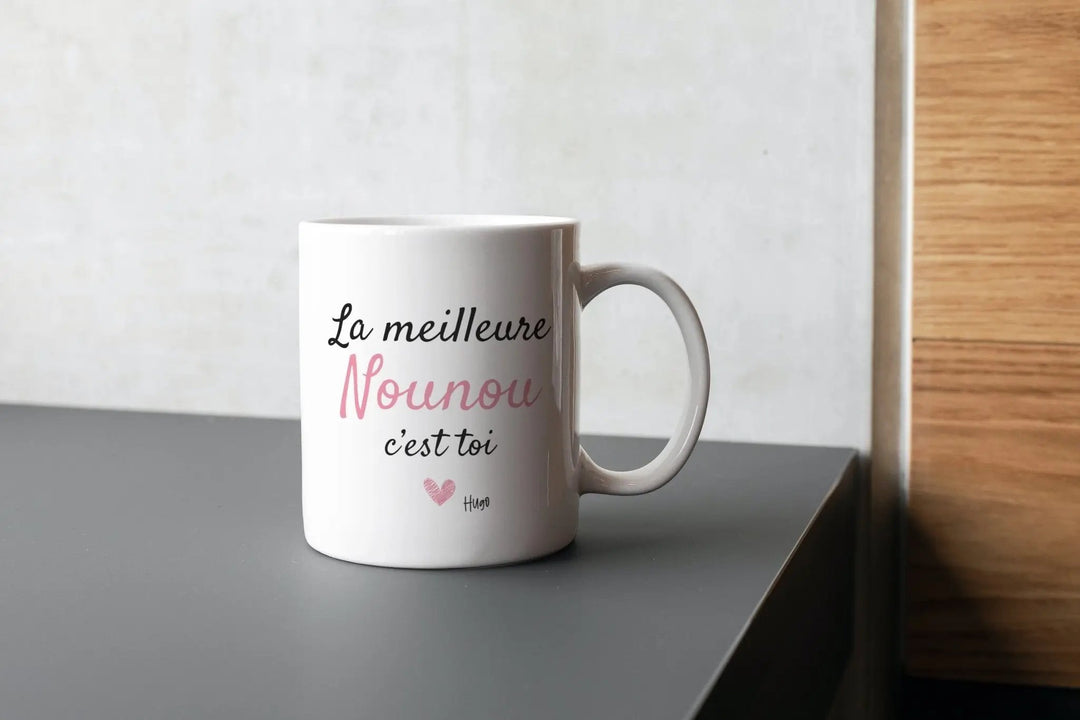 Mug La meilleure c'est toi - Professeure ATSEM AESH Nounou - Woolly Panda