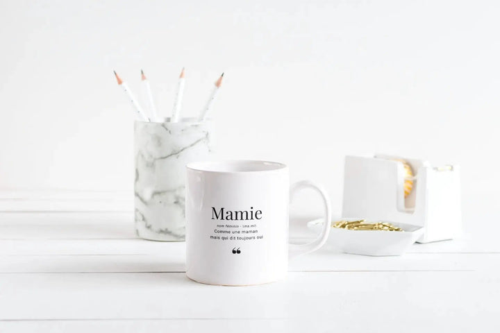 Mug Mamie Définition - woollypanda