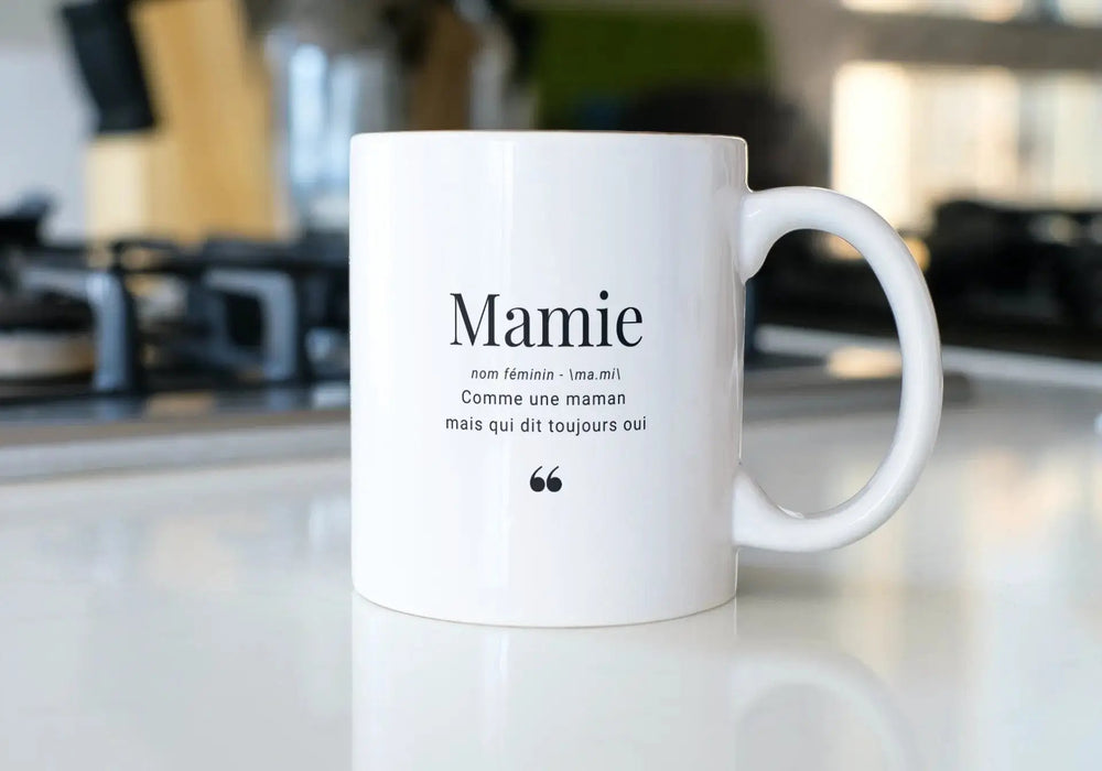 Mug Mamie Définition - woollypanda