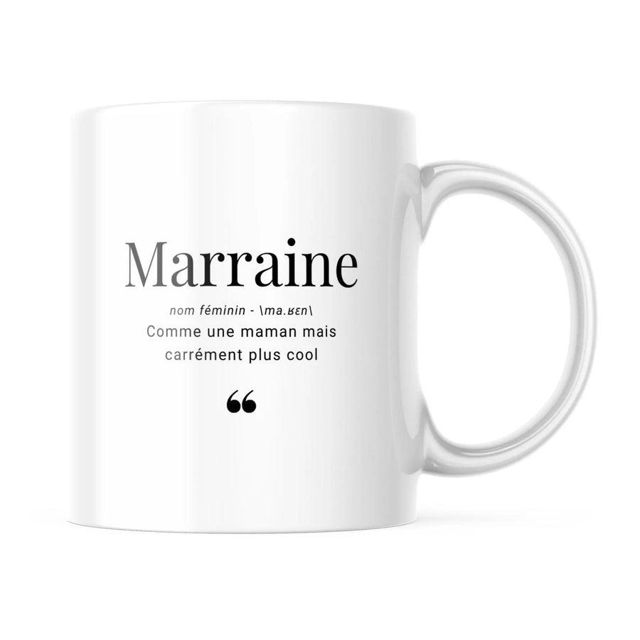 Mug Marraine Définition - woollypanda