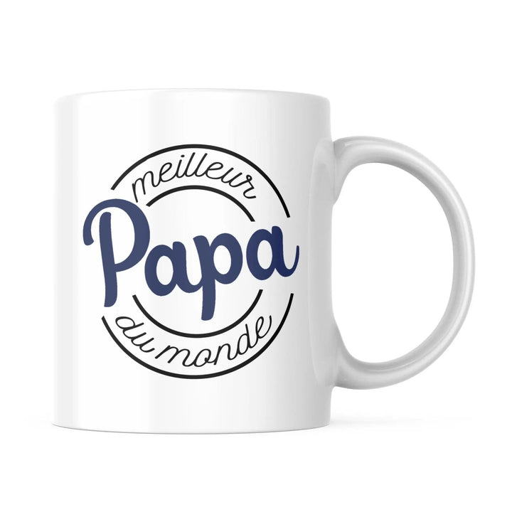 Mug Meilleur papa du monde personnalisable - woollypanda