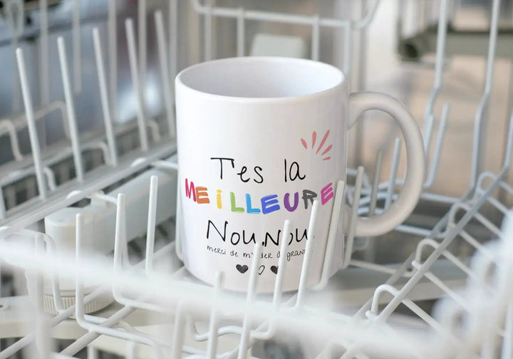 Mug Meilleure Nounou Personalisable - woollypanda