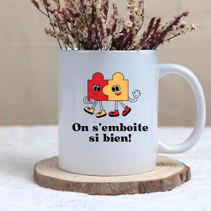 Mug - On s'emboite si bien - Woolly Panda