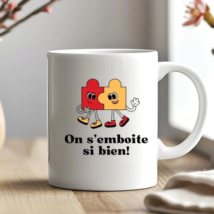 Mug - On s'emboite si bien - Woolly Panda