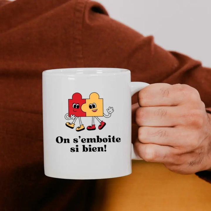 Mug - On s'emboite si bien - Woolly Panda