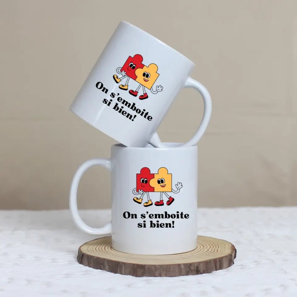 Mug - On s'emboite si bien - Woolly Panda