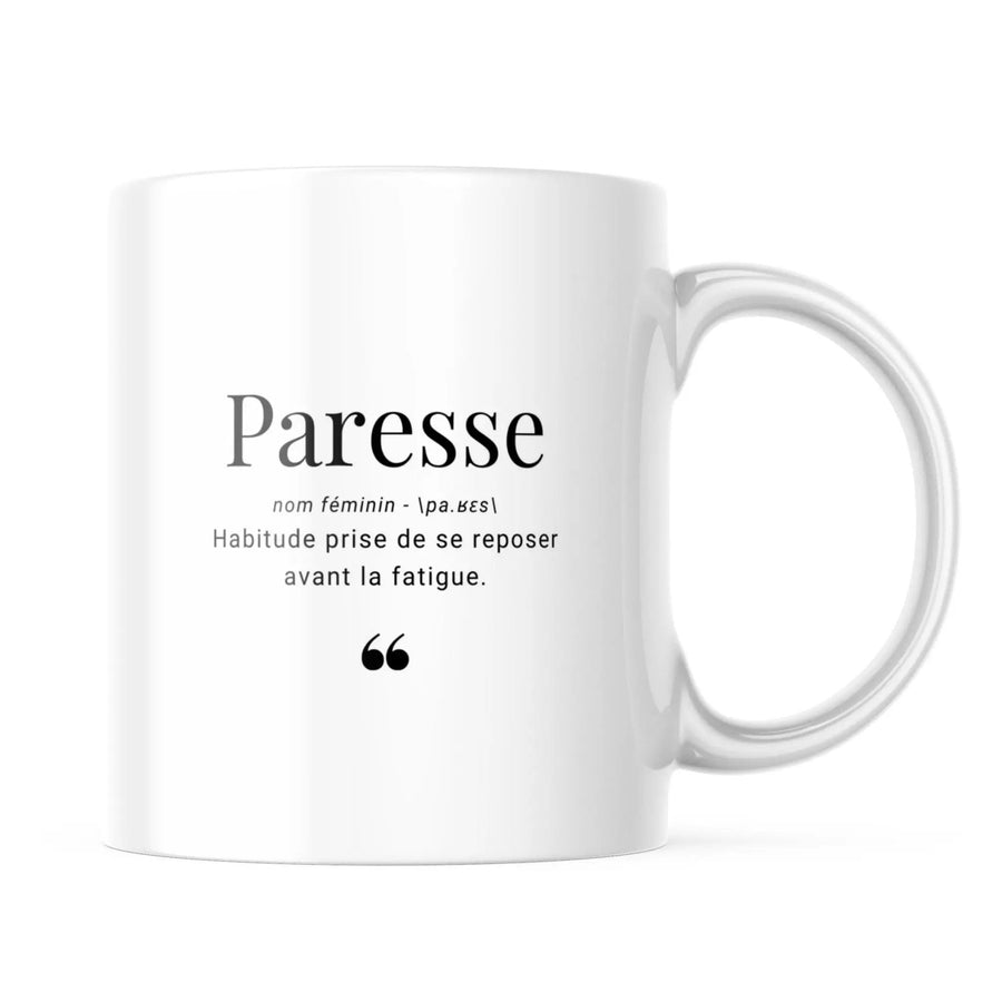 Mug Paresse définition pour collègues - woollypanda