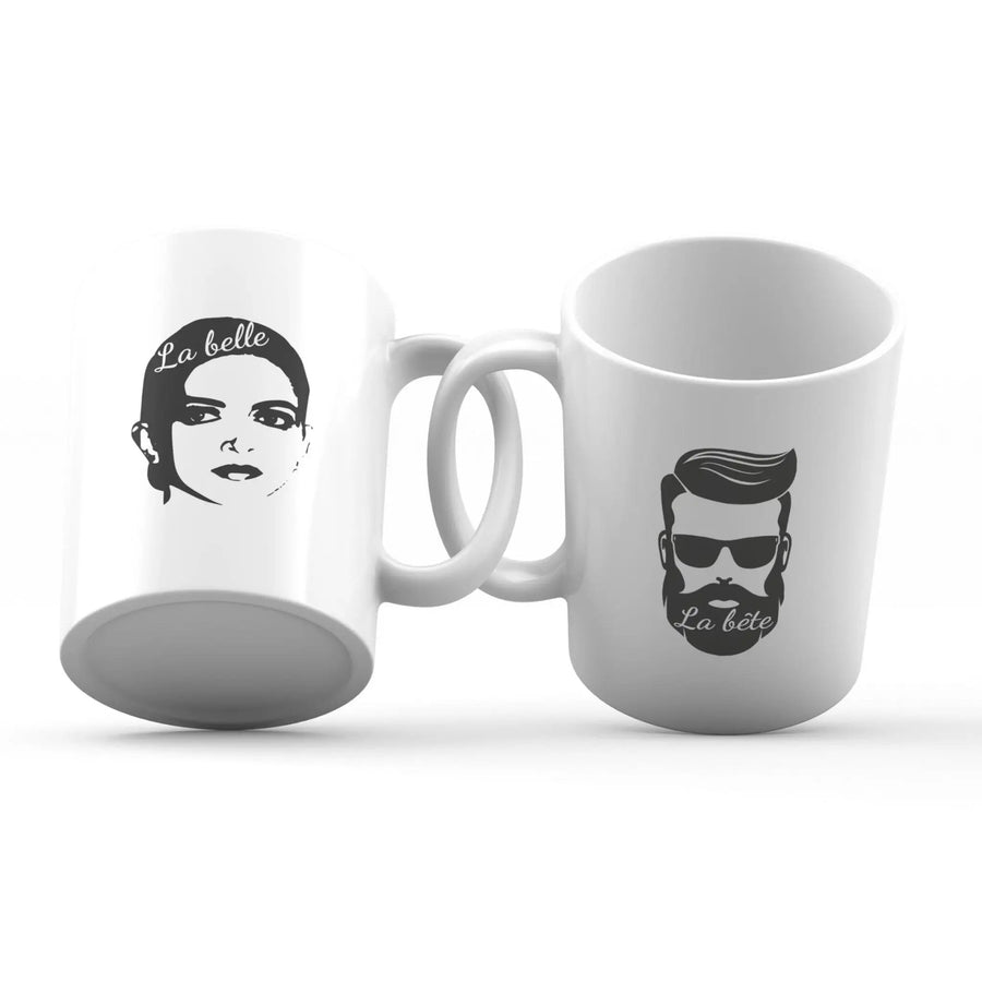 Mugs La belle et la bête - woollypanda