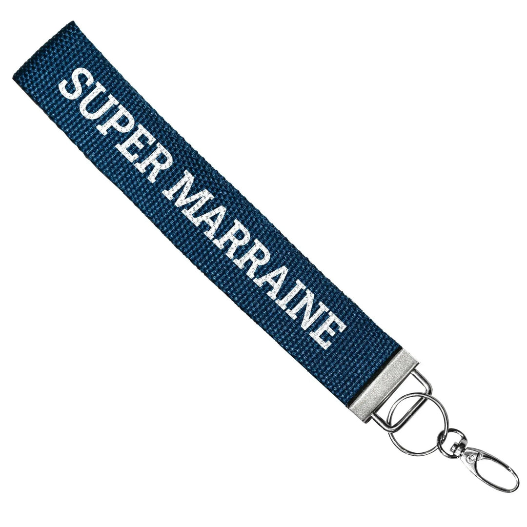 Porte clés Super Marraine - woollypanda